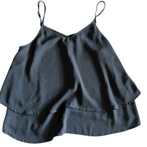 Kids Black Sleeveless Top